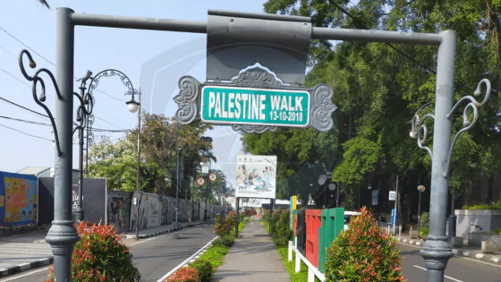 pesan perdamaian dan palestina merdeka