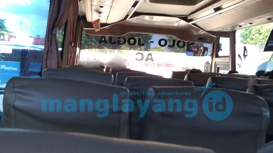 Naik Bus Jogja Solo Suasana di dalam Bus