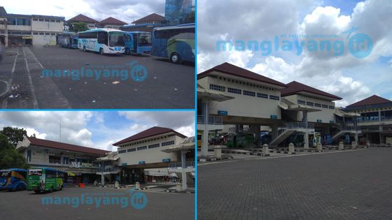 Suasana Terminal Giwangan Jogja