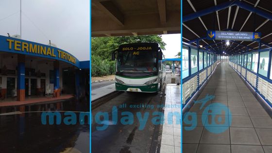 Tiba di Terminal Tirtonadi dan Penampakan Bus Nya