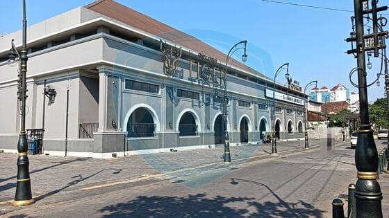 Akses Utama dari Stasiun Semarang Tawang 1