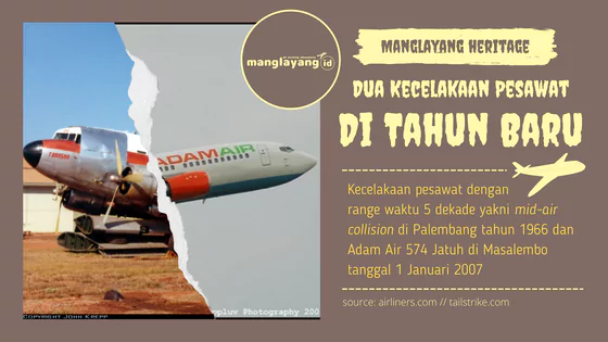 Dua Kecelakaan Pesawat di Tahun Baru
