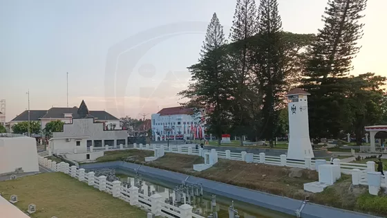Monumen Serangan Umum 1 maret 1949 di Depan Museum Benteng Vreideberg